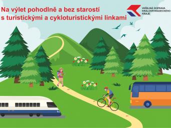 Turistické a cyklobusové linky v Královéhradeckém kraji opět vyjedou vstříc novým výletům!