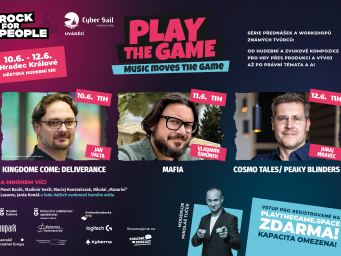 PLAY THE GAME: Festival videoherní hudby láká na autory her Mafia či Kingdom Come a varhanní koncerty!