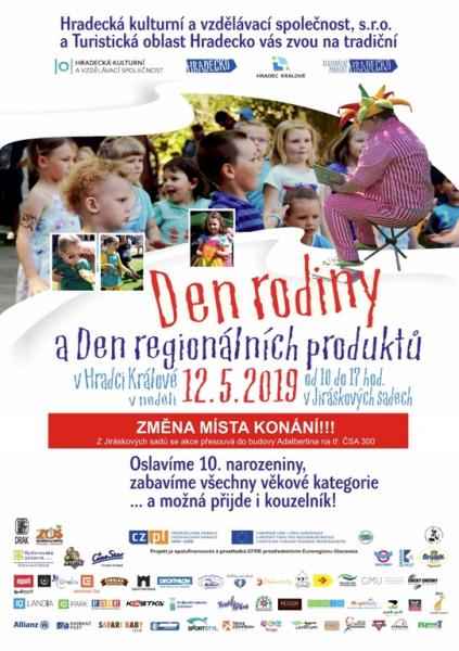 Den rodiny - změna místa konání!