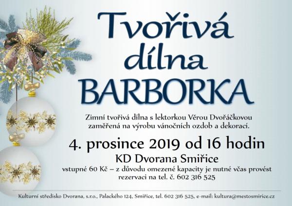 Tvořivá dílna Barborka