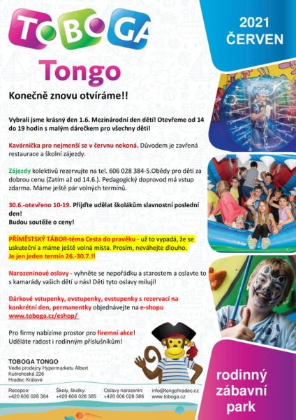 Tongo zahajuje provoz!