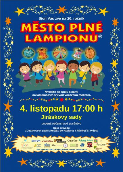 Město plné lampionů