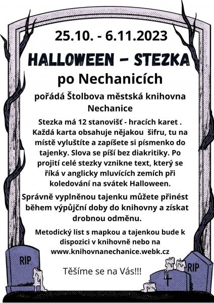 Halloween stezka
