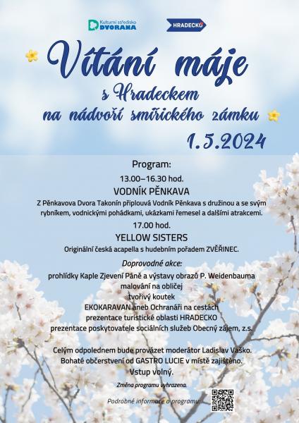 Vítání máje s Hradeckem