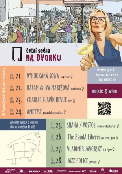 Letní scéna Na Dvorku 