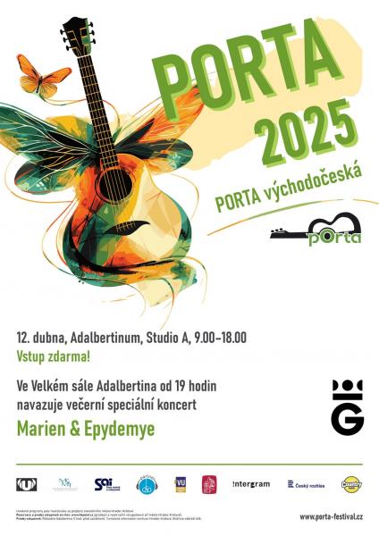 Porta východočeská 2025 a navazující koncert Marien & Epydemye