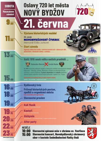 Oslavy 720 let města Nový Bydžov