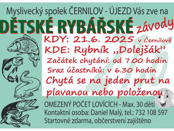 Dětské rybářské závody