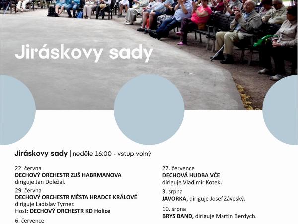 Promenádní koncerty v Jiráskových sadech