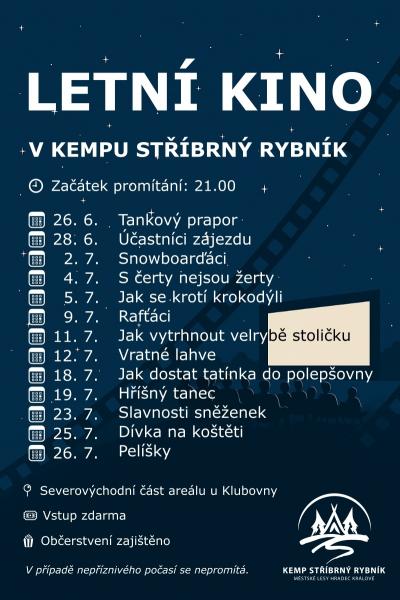 Letní kino - Stříbrný rybník 