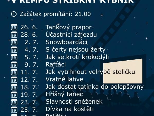 Letní kino - Stříbrný rybník 