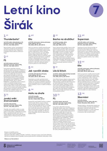 Letní kino Širák