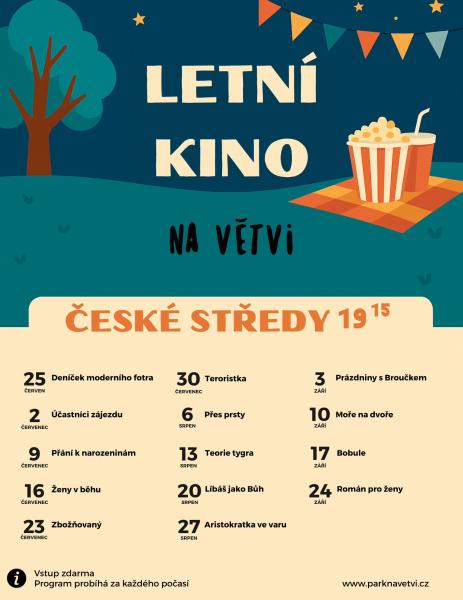 Letní kino Na Větvi - středy