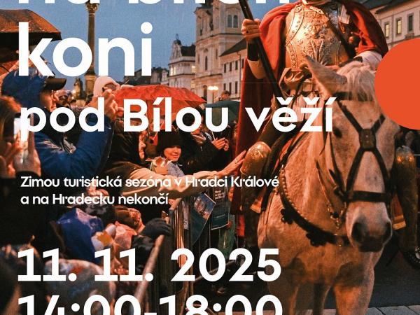 Martin na bílém koni pod Bílou věží