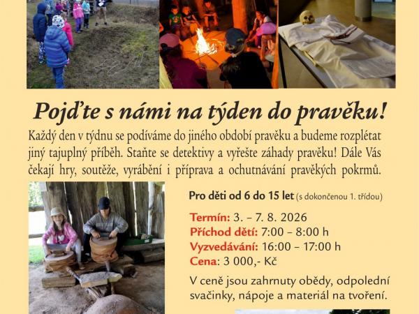 Příměstský tábor v Archeoparku pravěku Všestary