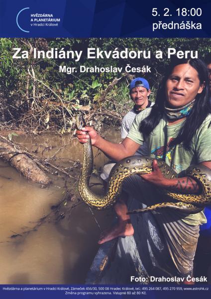Přednáška: Za Indiány Ekvádoru a Peru