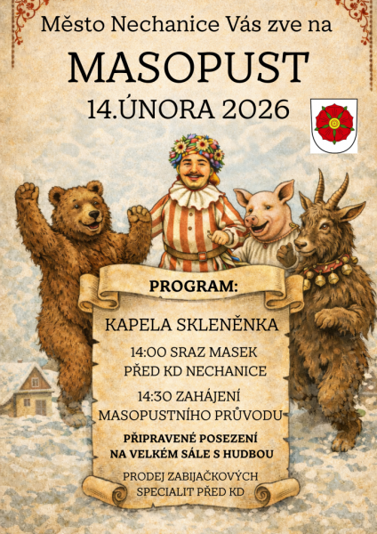 Masopust v Nechanicích