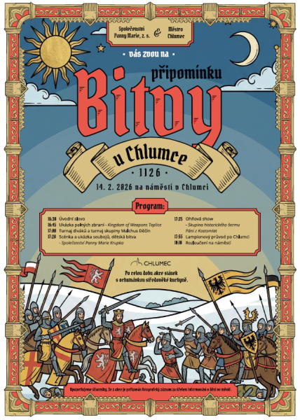 Připomínka bitvy u Chlumce