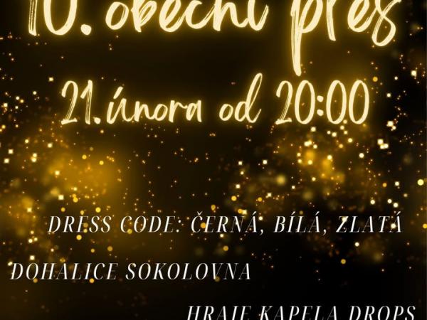 10. Obecní ples v Mokrovousích