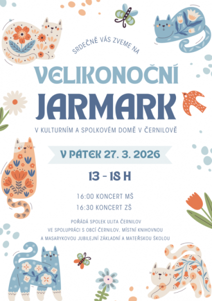 Velikonoční jarmark v Černilově
