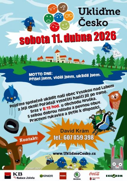 Ukliďme Česko - Vysoká nad Labem