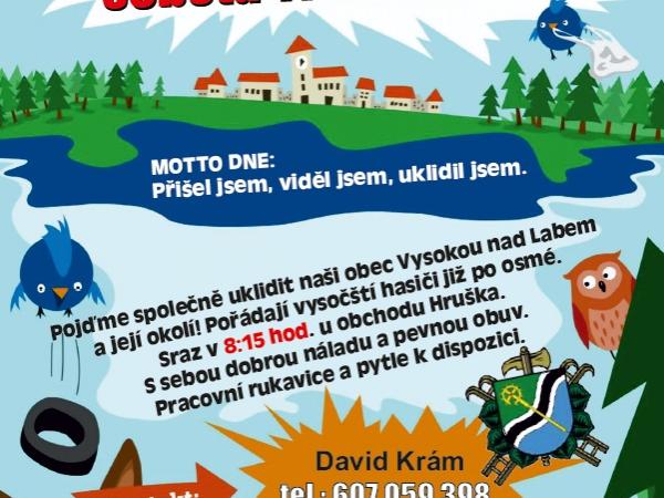 Ukliďme Česko - Vysoká nad Labem