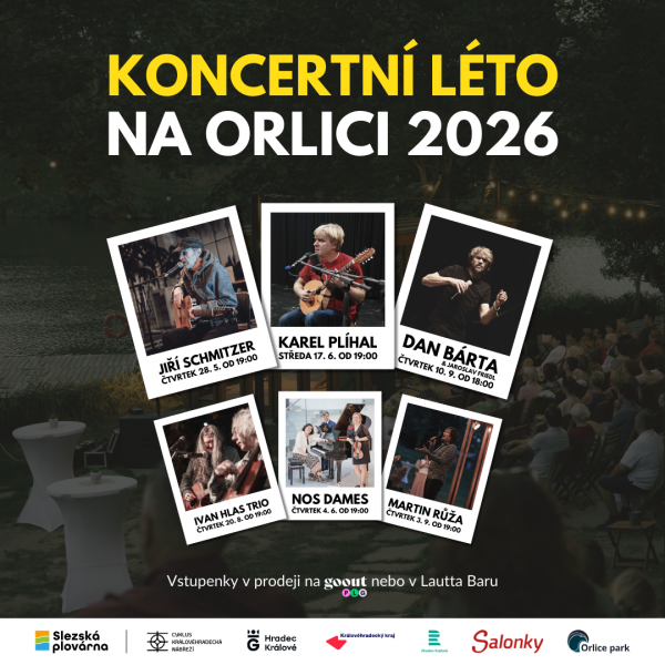 Koncertní léto na Orlici 2026