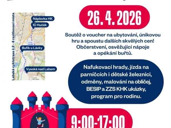 Cyklostart 2026 - zahájení cykloturistické sezony