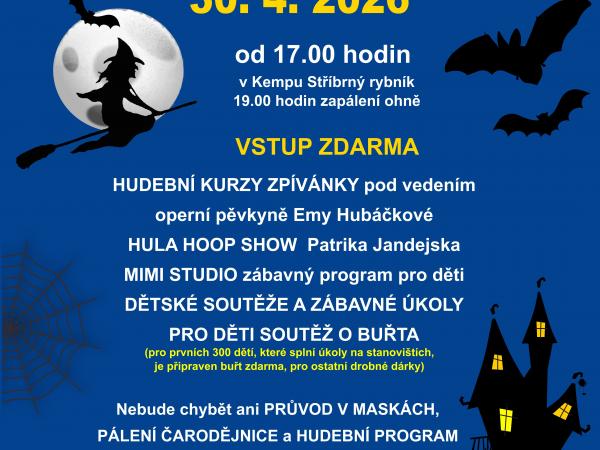 Hradecké čarodějnice na Stříbrném rybníku