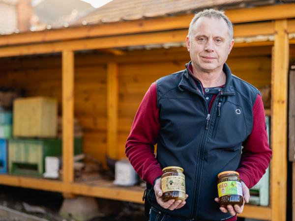 Včelí produkty z včelařské farmy Doležalův med
