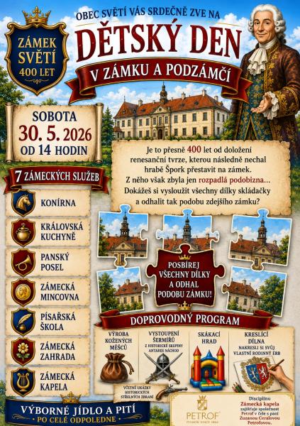 Dětský den v zámku a podzámčí