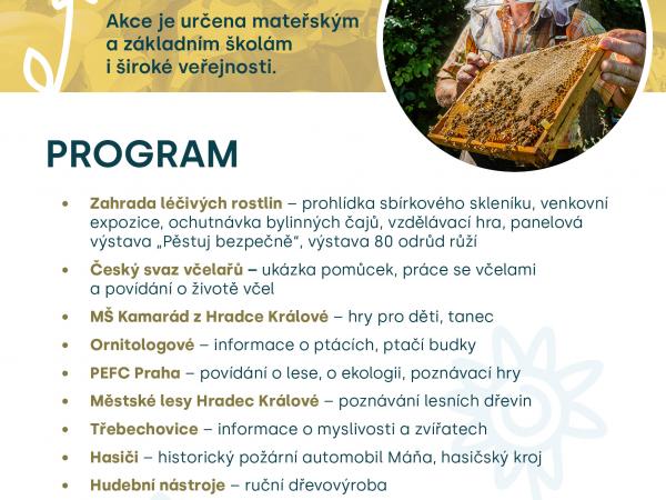 Interaktivní naučné dopoledne na Zahradě léčivých rostlin