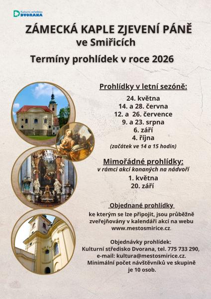Prohlídky Kaple Zjevení Páně