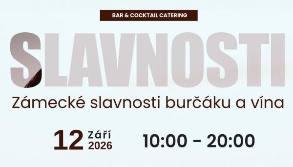 Zámecké slavnosti burčáku a vína