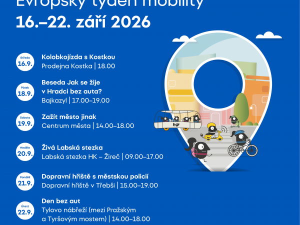 Hradec jede! - Evropský týden mobility