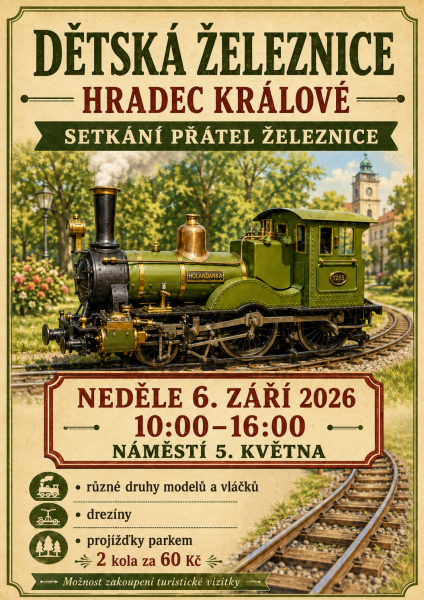 Setkání přátel železnice - Dětská železnice