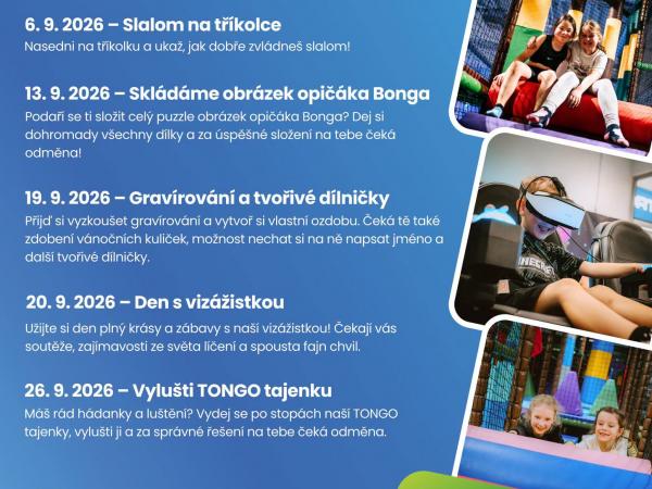 TOBOGA Tongo - září 2026