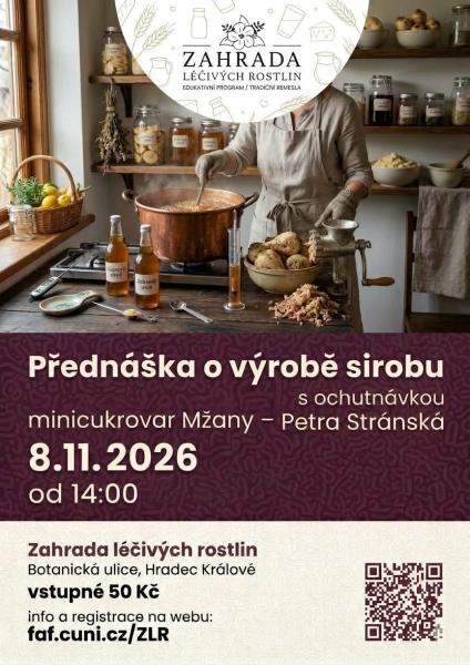 Zahrada léčivých rostlin | Přednáška o výrobě sirobu
